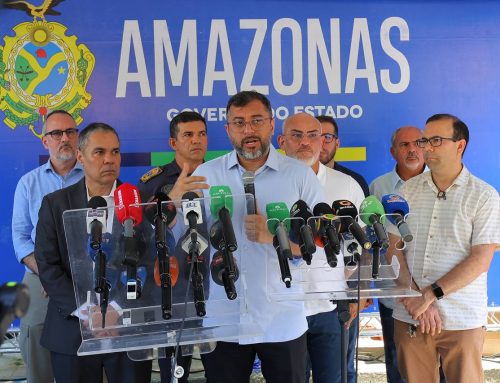 Governador Wilson Lima lança nova etapa do sistema Paredão com câmeras de reconhecimento facial em Manaus