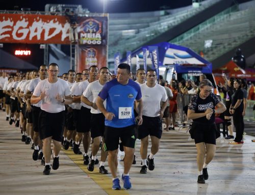 Com quase 3 mil participantes, a 28ª Corrida do Fogo teve premiação de até R$ 1 mil e ‘experiência bombeiro’