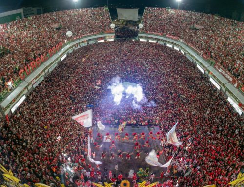 Garantido celebra 33º título com festa no Sambódromo e despedida de item oficial