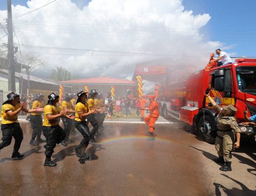Governador Wilson Lima inaugura novo grupamento dos Bombeiros em Manaquiri e reforça cobertura na região da BR-319