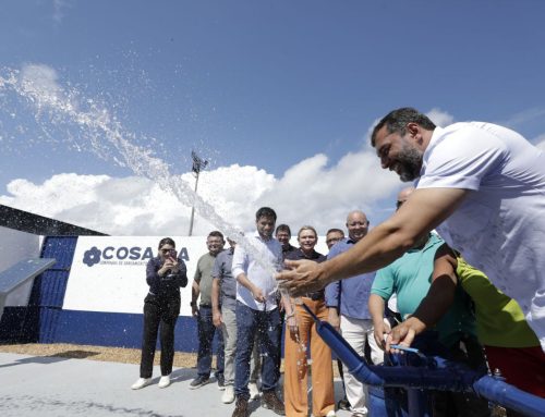 Em Manaquiri, governador Wilson Lima amplia abastecimento de água potável e anuncia nova fábrica envasadora do Amazonas