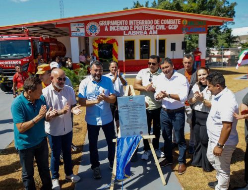 Governador Wilson Lima entrega Grupamento Integrado de Combate a Incêndio em Lábrea e reforça atuação dos bombeiros no sul do Amazonas