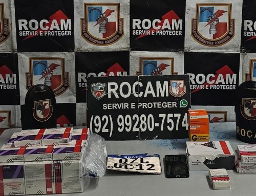 Polícia Militar do Amazonas prende homem envolvido em roubo de medicamentos e que fez vítima de refém