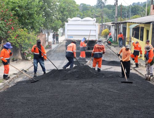 Prefeitura de Manaus realiza recuperação asfáltica no bairro Colônia Terra Nova e garante mais segurança no tráfego